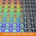 Custom Anti-Fake 2D 3D Pet Holographic Sticker